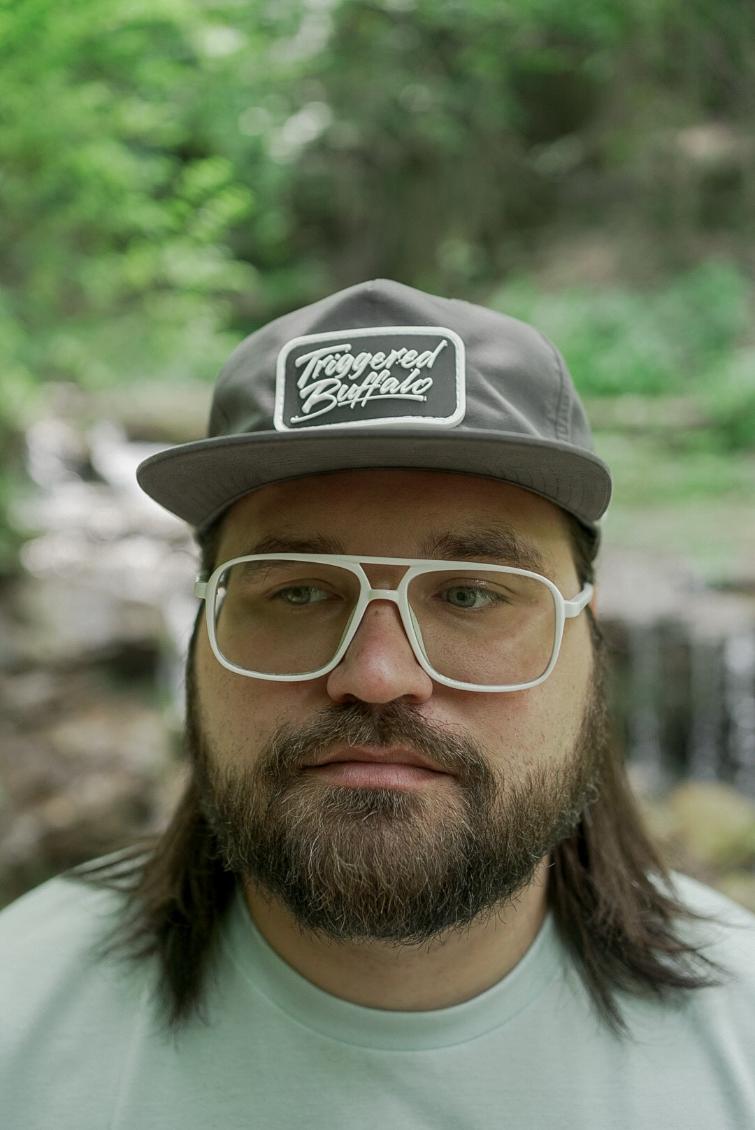 Triggered Buffalo Snapback Rope Hat