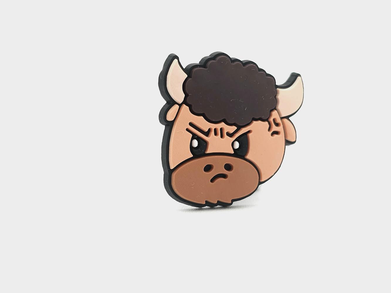 Triggered Buffalo Shoe Charm