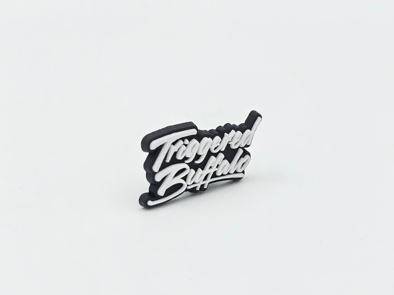 Triggered Buffalo Logo Shoe Charm